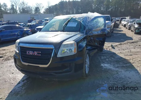 2017 GMC Terrain Sle-1 from USA, damaged, VIN 2GKALMEK3H6345415